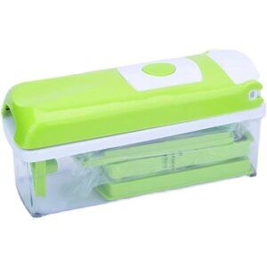 Multifunctional Vegetable Slicer - 12 in 1 Pro Food Chopper with Container.